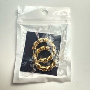 Women’s Fashion Jewelry Chunky Hoops Luxury Tarnish Resistant 14k Gold Plated